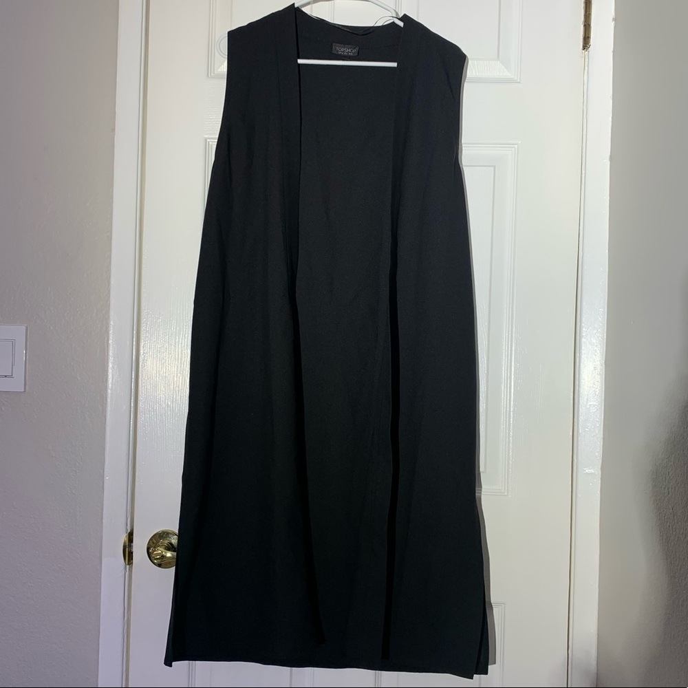 Topshop Longline Vest